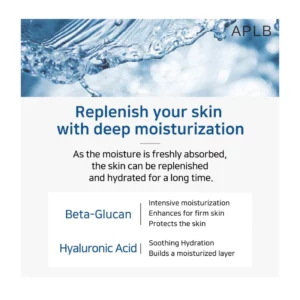 replenish your skin with deep moisturization